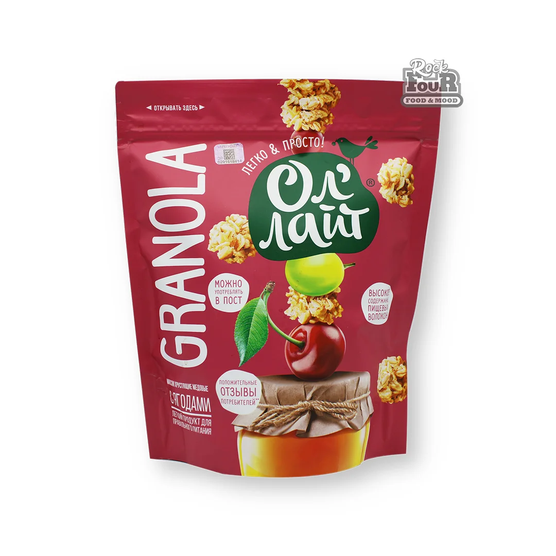 Muesli "Ol'light" honey with berries 280g
